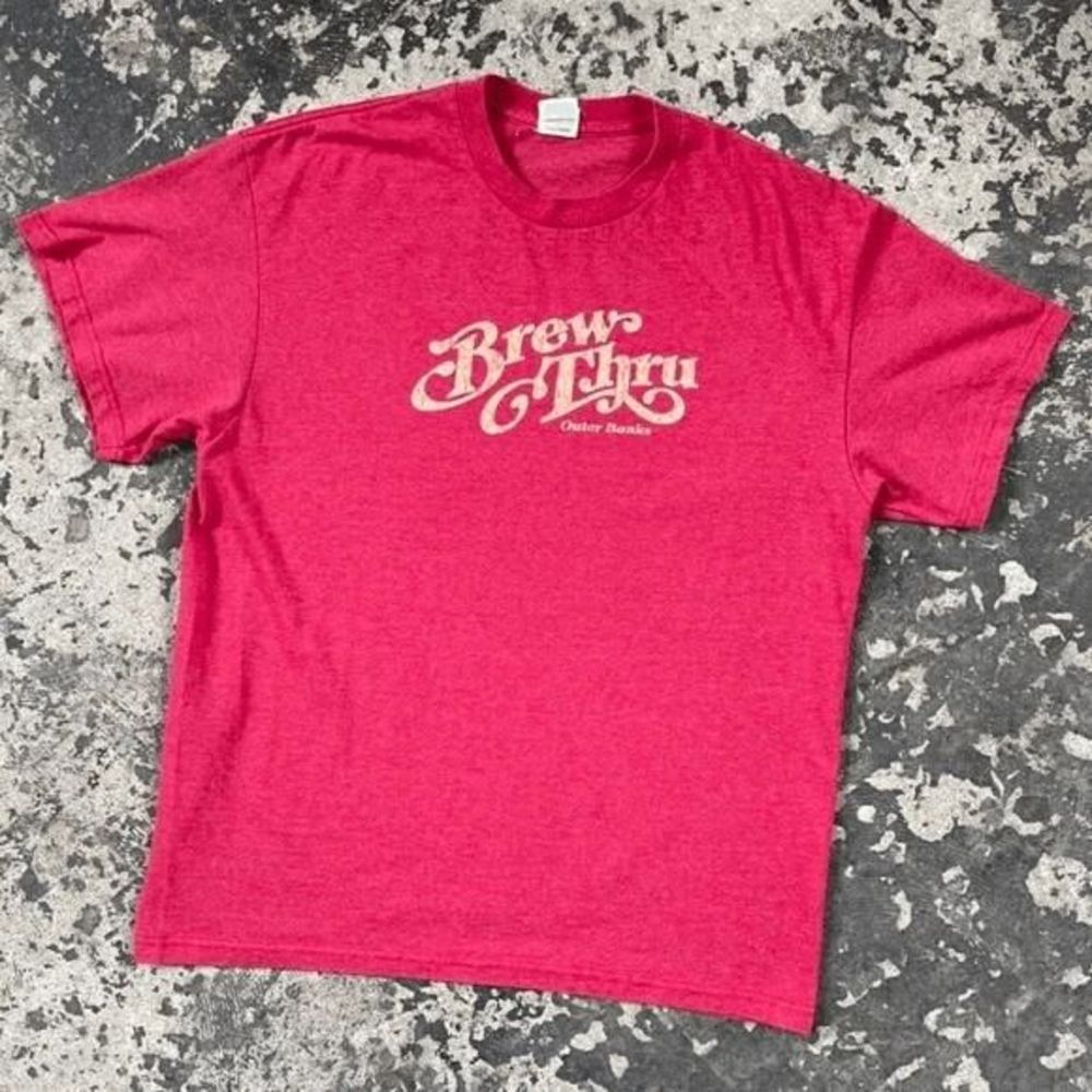 Red Brew Thru Tee